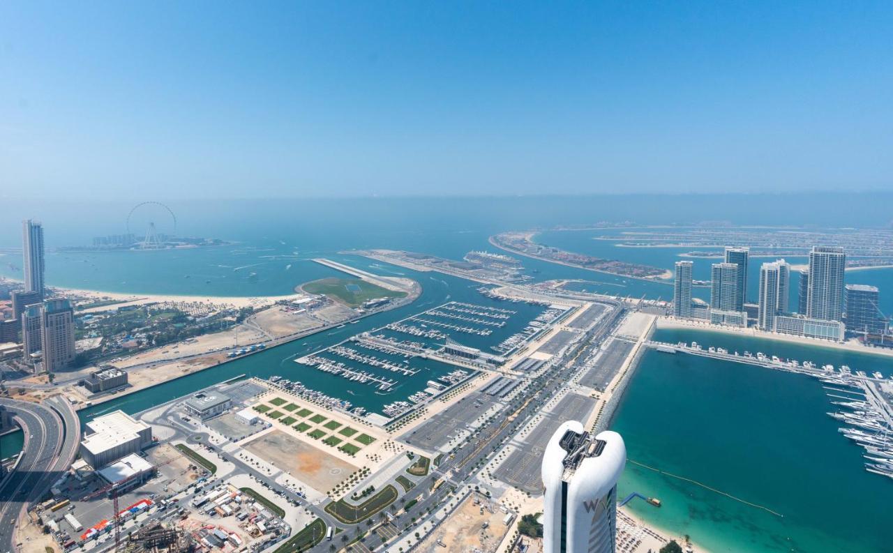 White Sage - Incredible Full Sea And Dubai Eye View In Marina Apartment Ngoại thất bức ảnh