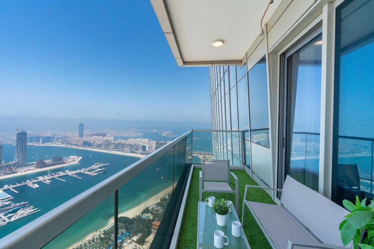 White Sage - Incredible Full Sea And Dubai Eye View In Marina Apartment Ngoại thất bức ảnh