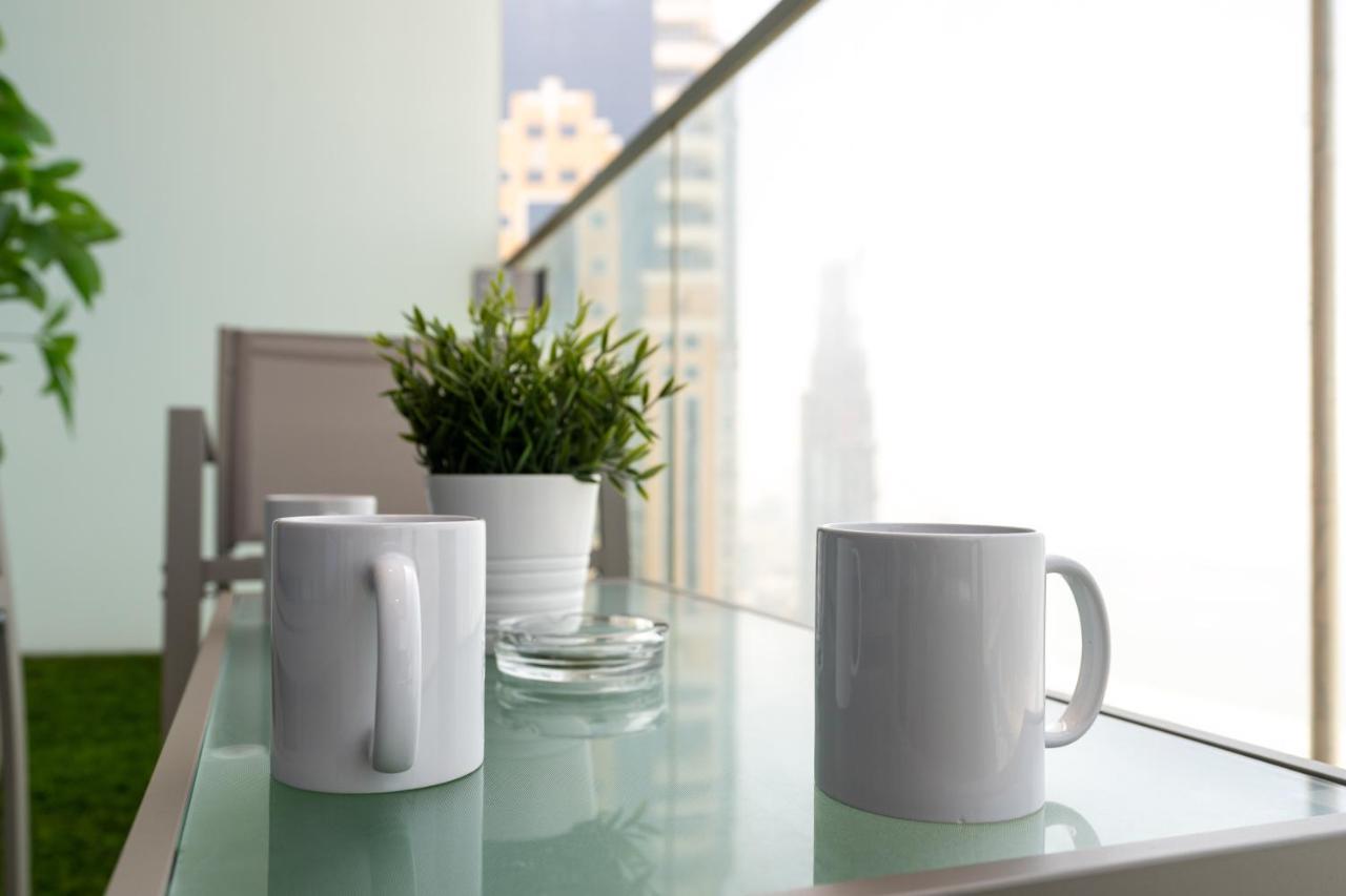 White Sage - Incredible Full Sea And Dubai Eye View In Marina Apartment Ngoại thất bức ảnh